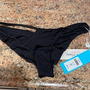 Black Beach Bunny Bikini Bottom - Classic Swimwear